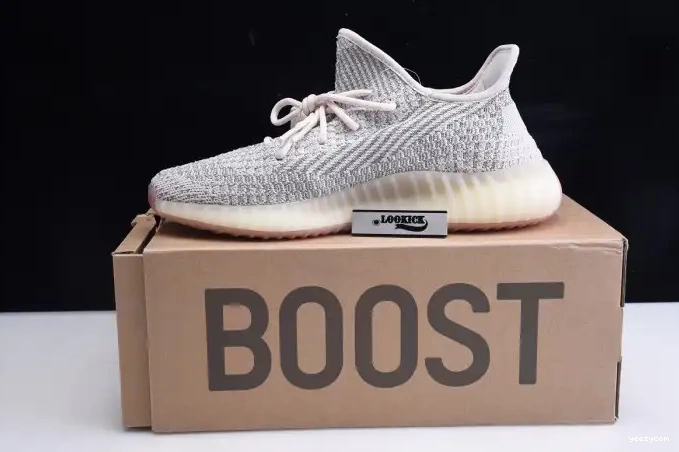 FW5318 V2 'Citrin Yeezy Adidas Reflective' Boost 350 0705